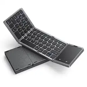 Faltbare Bluetooth Tastatur mit Touchpad von seenda