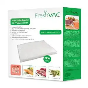 Vakuumierbeutel Caso FreshVac Folienbeutel 20×30 cm, 50 Stück