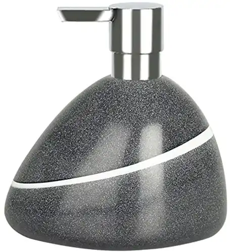 Seifenspender Spirella Etna grau in Steinoptik 400ml