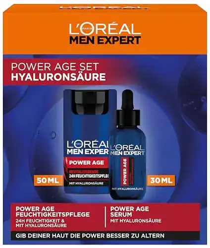 Gesichtspflege Set von L’Oréal Men Expert gegen Falten