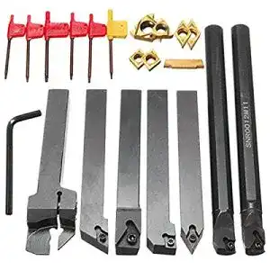 Drehmeißel EsportsMJJ 7 Stück 12 mm Schaft Drehbank Set