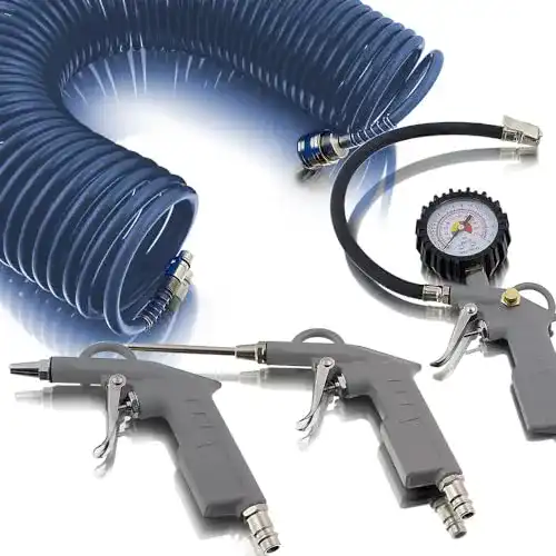 Druckluft Set BITUXX 4-teiliges Zubehör für Kompressoren