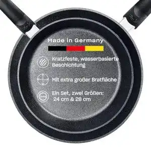 Fissler Adamant Comfort Pfannen-Set 2-teilig (24 cm und 28 cm)