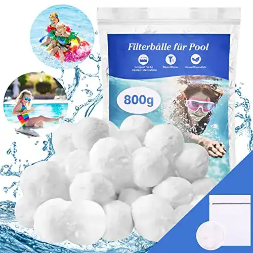 Filterbälle für Sandfilteranlagen – 800g Polyesterfilterbälle für Pools