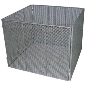 Metallkomposter Trend Line 100 x 100 x 80 cm für den Garten