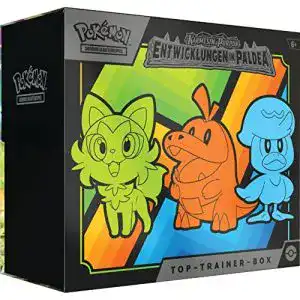 Pokémon-Sammelkartenspiel: Top-Trainer-Box Karmesin & Purpur