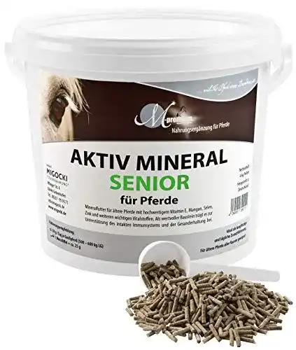 Pferdefutter für Senioren MIGOCKI Aktiv Mineral, 4 kg