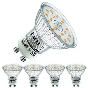 LED GU10 Leuchtmittel Warmweiß 4,9W für Halogenersatz 70W
