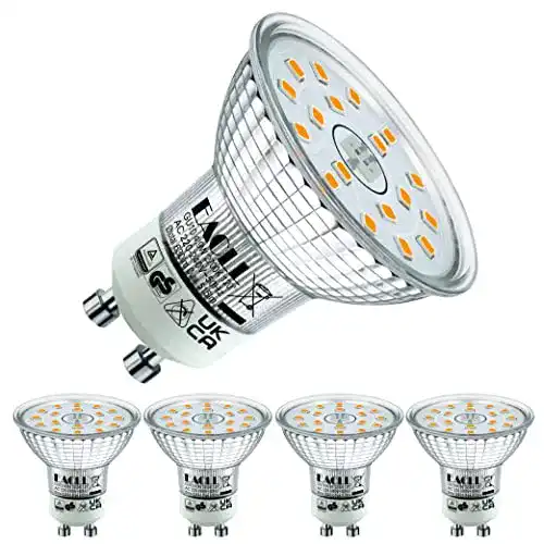LED GU10 Leuchtmittel Warmweiß 4,9W für Halogenersatz 70W