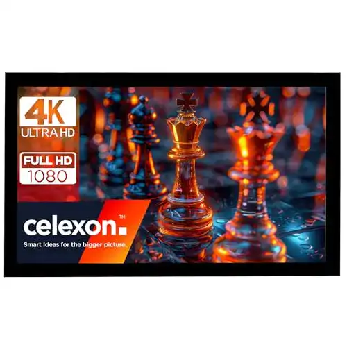 Celexon 110 Zoll Rahmenleinwand Basic 16:9 für Heimkino