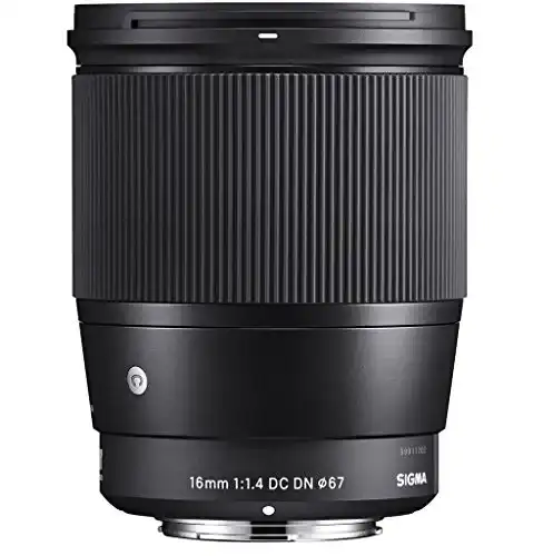 Sigma 16mm F1.4 DC DN Contemporary Objektiv für Sony E Kameras