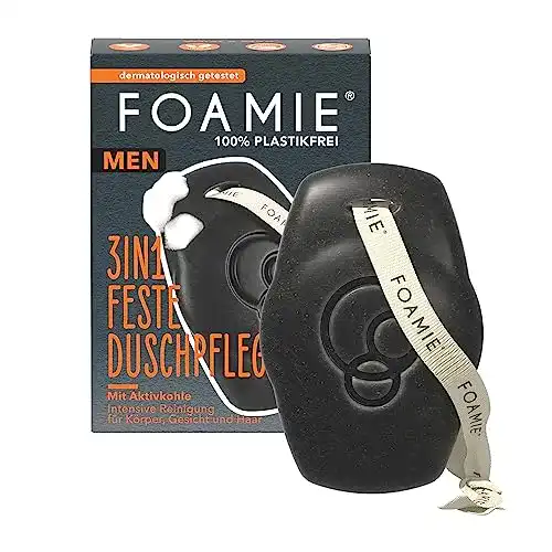 Duschseife Foamie Festes Duschgel und Shampoo für Männer