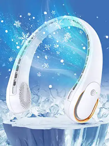 Nackenventilator BOIROS mit 4800mAh Akku, tragbar und leise