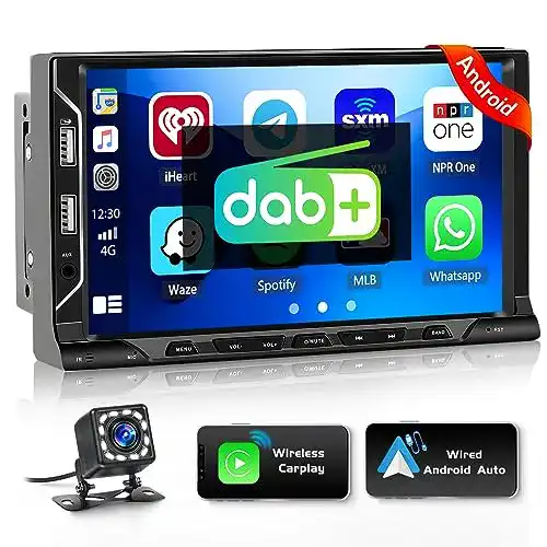 Autoradio mit Navigation und DAB+ von Hikity, 2DIN Android