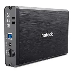 Inateck Festplattengehäuse für 3,5/2,5 Zoll HDD/SSD mit SATA III