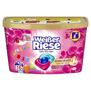 Colorwaschmittel Weißer Riese Color Trio-Caps mit Aromatherapie
