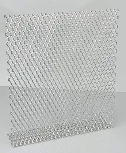 Streckmetall Aluminium 16 mm x 8 mm x 1,5 mm Drahtgitter