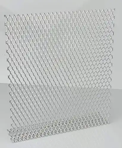 Streckmetall Aluminium 16 mm x 8 mm x 1,5 mm Drahtgitter
