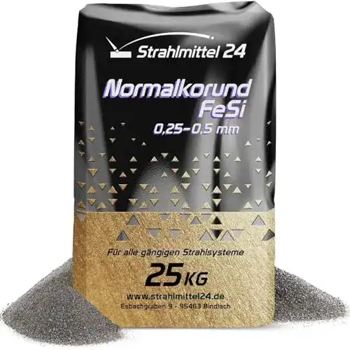 Strahlmittel Samore 25 kg Normalkorund FeSi 0,25-0,50 mm