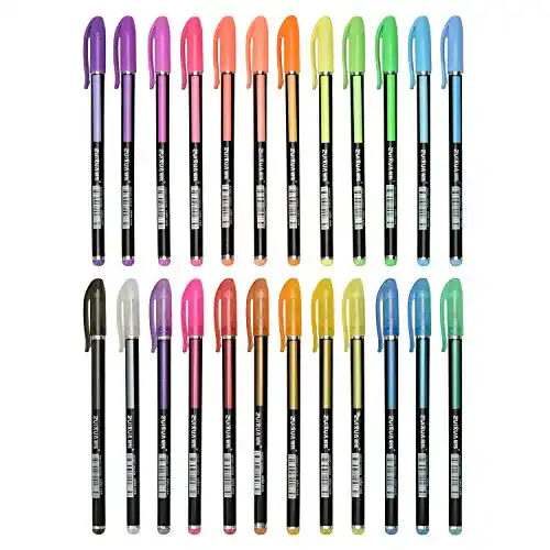Gelstifte Pretop Set mit Multicolor Gelschreibern
