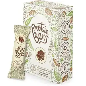 Alpha Foods Vegan Proteinriegel 15 x 55g – Double Chocolate Brownie