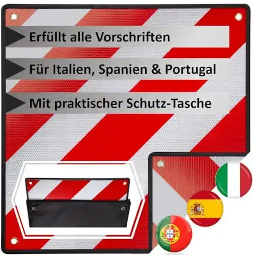 Matadores Premium 2in1 Warntafel für Italien, Spanien und Portugal