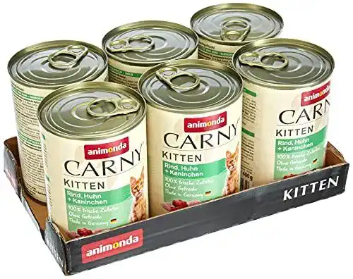 Kittenfutter Animonda Carny GranCarno für Katzen bis 1 Jahr