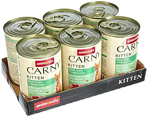 Kittenfutter Animonda Carny GranCarno für Katzen bis 1 Jahr