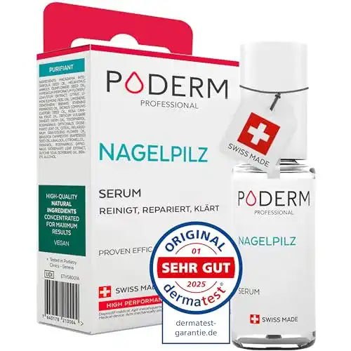 Nagelpilzbehandlung mit Poderm – Revitalisierendes Öl-Serum