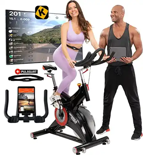 Indoor Cycling Bike Miweba Sports MS500 mit 25 kg Schwungmasse