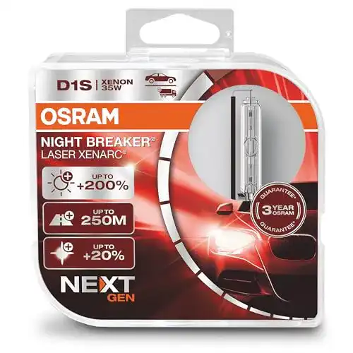 Osram Xenon-Brenner XENARC Night Breaker Laser D1S Next Generation