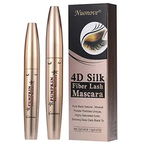 Wasserfeste 4D Silk Fiber Mascara von Nuonove für Volumen und Länge