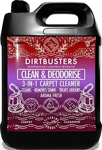 Teppichreiniger Dirtbusters 3 in 1 für Teppiche und Polster
