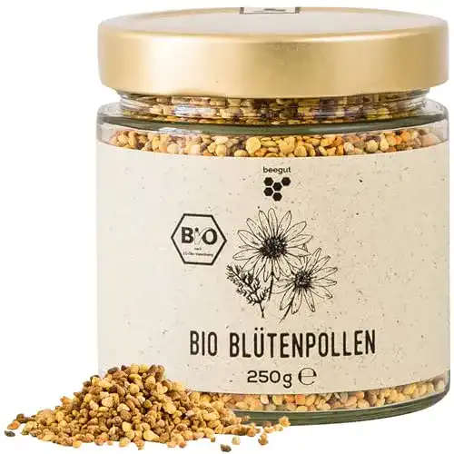 Blütenpollen beegut BIO 250g – milde Bienenpollen aus kontrolliert biologischem Anbau