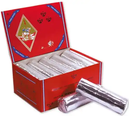 Räucherkohle Three Kings 4 cm Großpackung für Shisha und Räucherbedarf