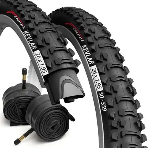 MTB-Reifen 26 Zoll Fincci Set – 26 x 1.95 Zoll Fahrradreifen