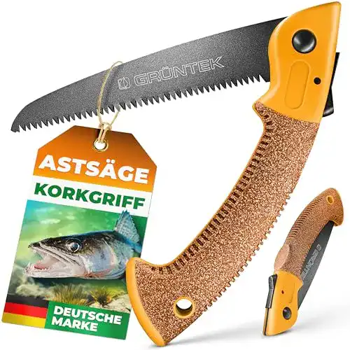 Klappsäge Gruntek Zander aus gehärtetem Carbonstahl
