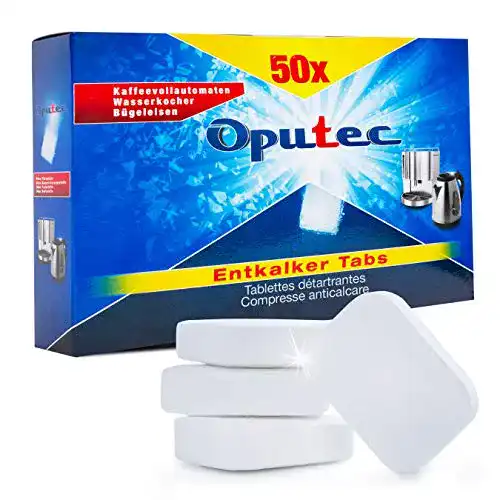 Entkalkungstabletten für Kaffeevollautomaten Oputec 50 Stück