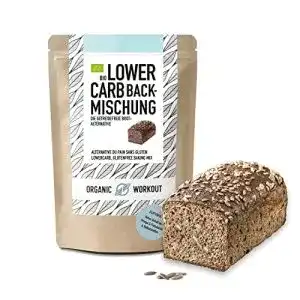Brotbackmischung Organic Workout Lower-Carb 350g Bio