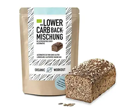 Brotbackmischung Organic Workout Lower-Carb 350g Bio