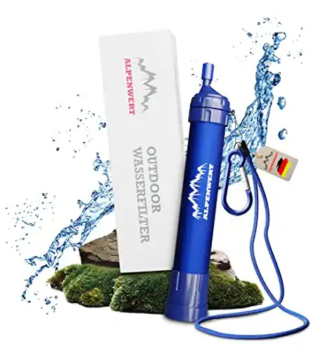 Outdoor Wasserfilter Alpenwert Wasserfilter für die Natur