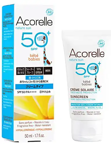 Acorelle Sonnencreme für Babys, 50 ml