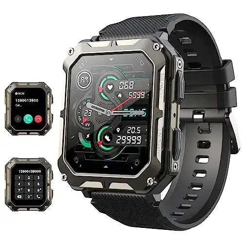 Smartwatch für Herren von Blackview mit Android, HD-Touchscreen und Bluetooth