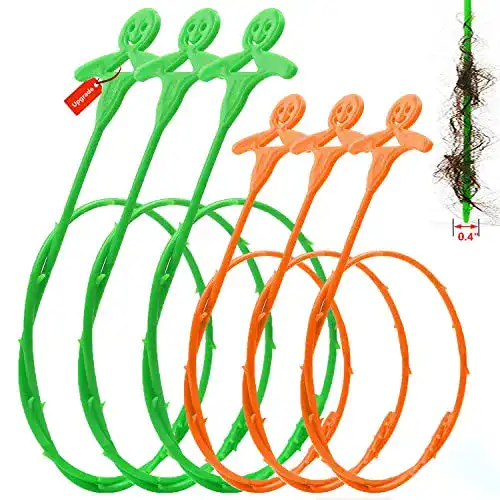 Rohrreiniger Forlivese 6 Stück, 25 Zoll Spirale für Abflüsse