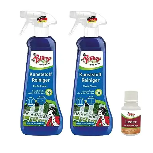 Kunststofffenster-Reiniger Poliboy – Pflege für Kunststoffe