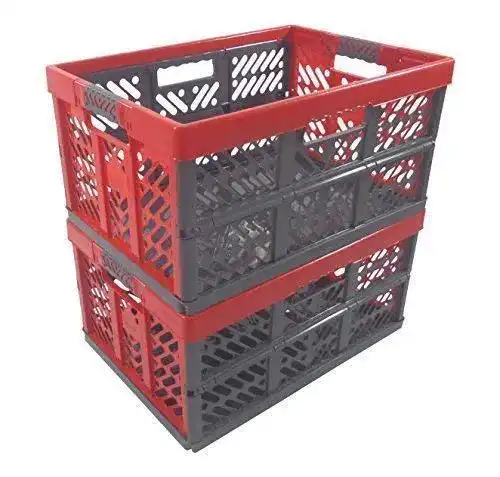 Klappbox Kinderwelt Profi 2 robuste Boxen mit 45 L und bis zu 50 kg Tragkraft