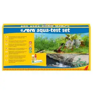 Sera Aqua-Test Set für Wasserqualität in Süß- und Meerwasser