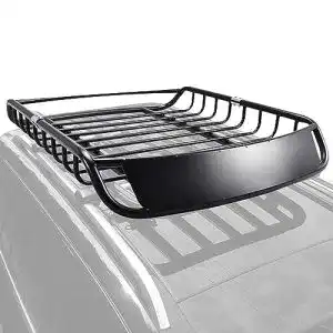Dachkorb DREAMADE Auto Universal Dachgepäckträger Schwarz