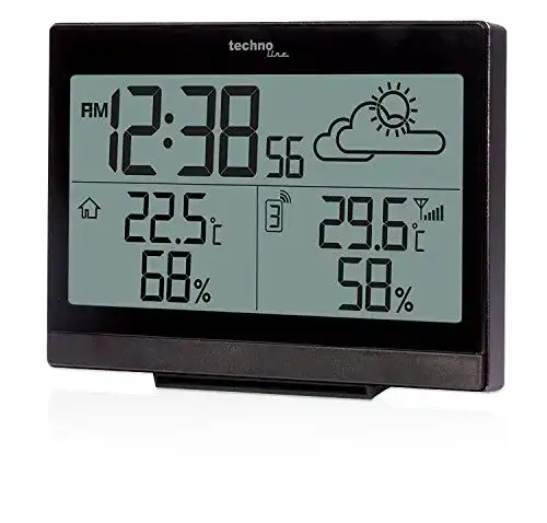 Technoline Wetterstation WS 9252 mit Funkuhr und Wetterprognose
