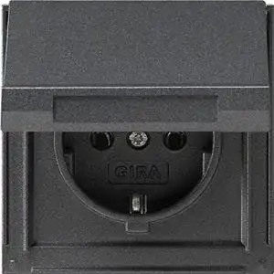 Gira Steckdose Schuko 045467 KD TX_44 in Anthrazit, 250 V